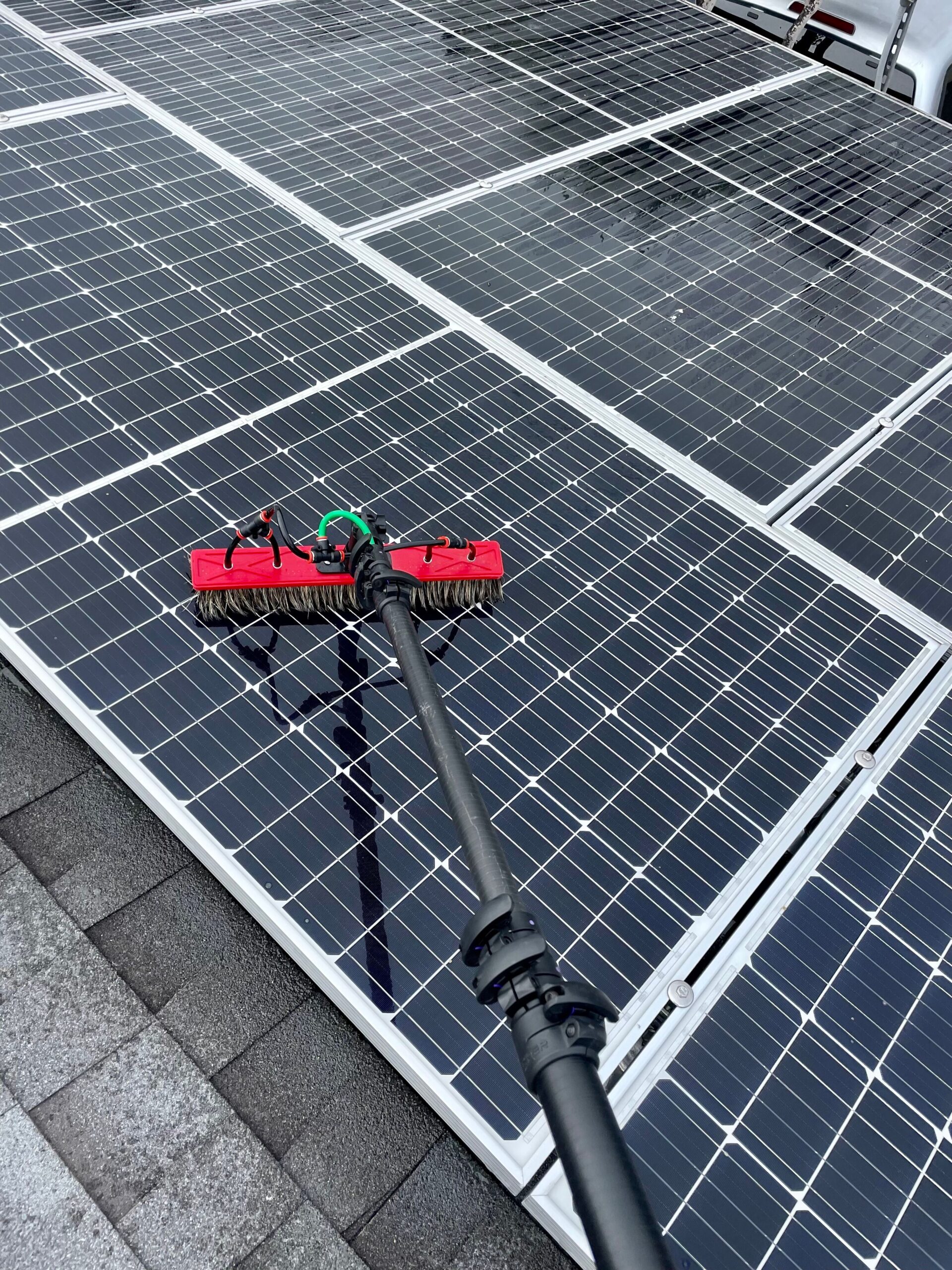 Professional solar panel cleaning service for maximum efficiency.