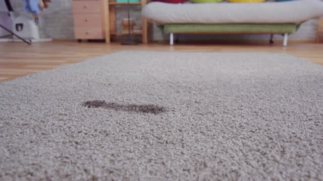 Worn Carpet - Carpet Cleaning in Monterey CA