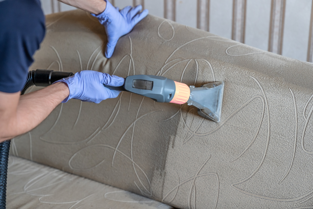 Steam Cleaning Sofa - Deep Upholstery Cleaning