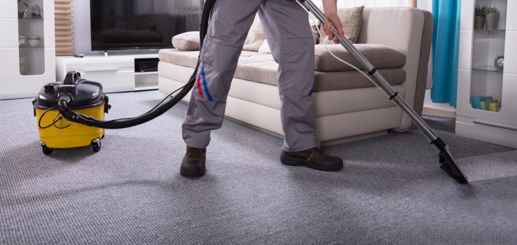 Professional Monterey Carpet Cleaning in Action